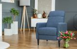 MOLSON PUSHBACK RECLINER CHAIR - BLUE