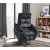 Electric Power Lift Recliner Chair with Massage and Heat for Elderly, 3 Positions, 2 Side Pockets, Cup Holders, USB Charge Ports, High-end Quality Clo