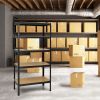 71 inch Heavy Duty Steel Adjustable 5 Level Storage Shelves