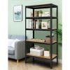 71 inch Heavy Duty Steel Adjustable 5 Level Storage Shelves