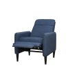 MOLSON PUSHBACK RECLINER CHAIR - BLUE