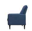 MOLSON PUSHBACK RECLINER CHAIR - BLUE