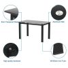 7-piece dining table set, dining table and chair