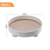 Modern Decorative Trays Home Decor Round Storage Tray Organizer Nordic Art Tray Jewelry Tray Candlestick Stand Table Living Room