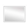 Rectangular Single Aluminum Framed Anti-Fog LED Light Wall Bathroom Vanity Mirror