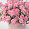 2 pcs Artificial Flowers; Fake Hydrangeas; Wedding Routes Silk Flowers Vase For Home Furnishings Hotel Decorations Valentine's Day Gifts Mother's Day